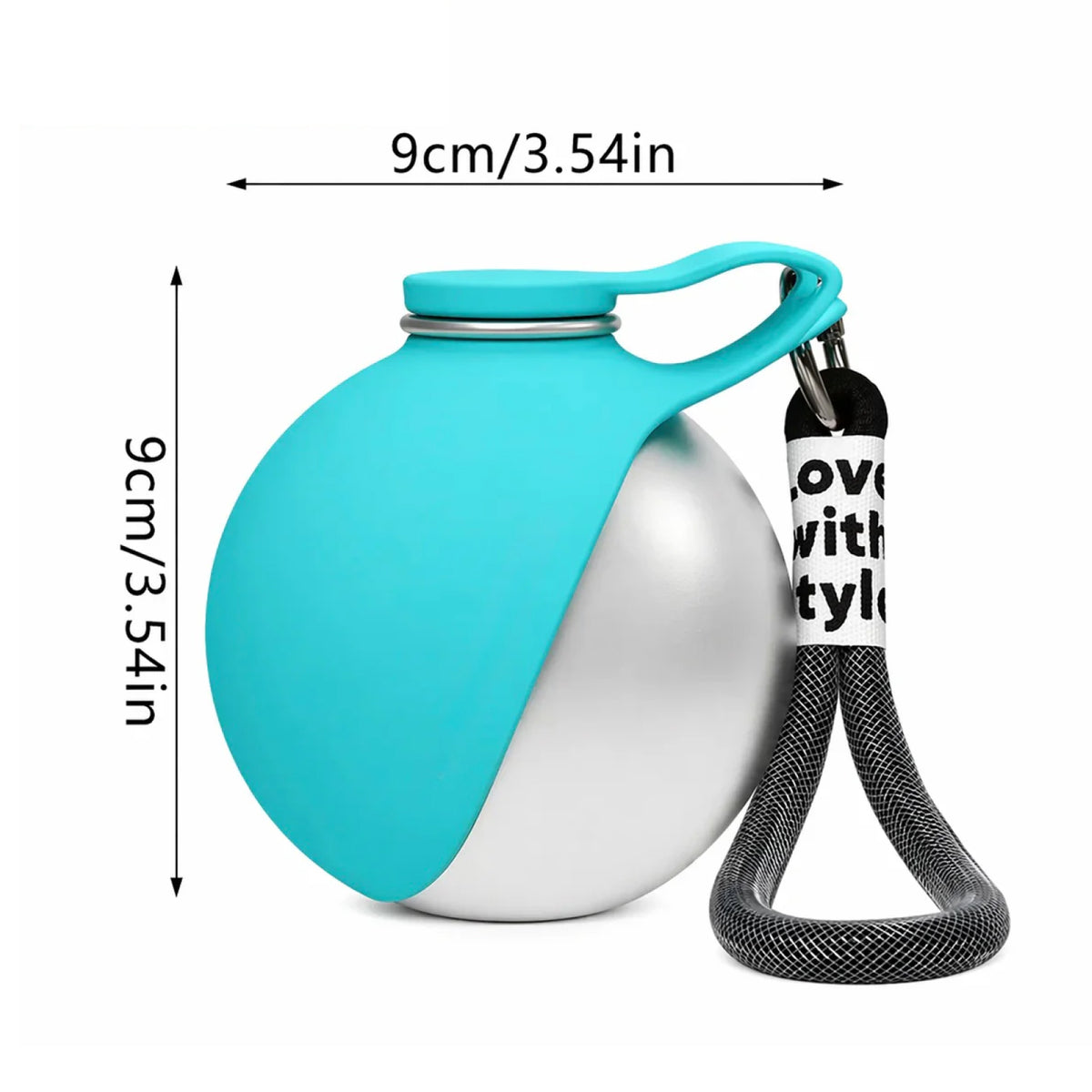 WalkSip 2-in-1 Portable Dog Water Bottle for Dogs