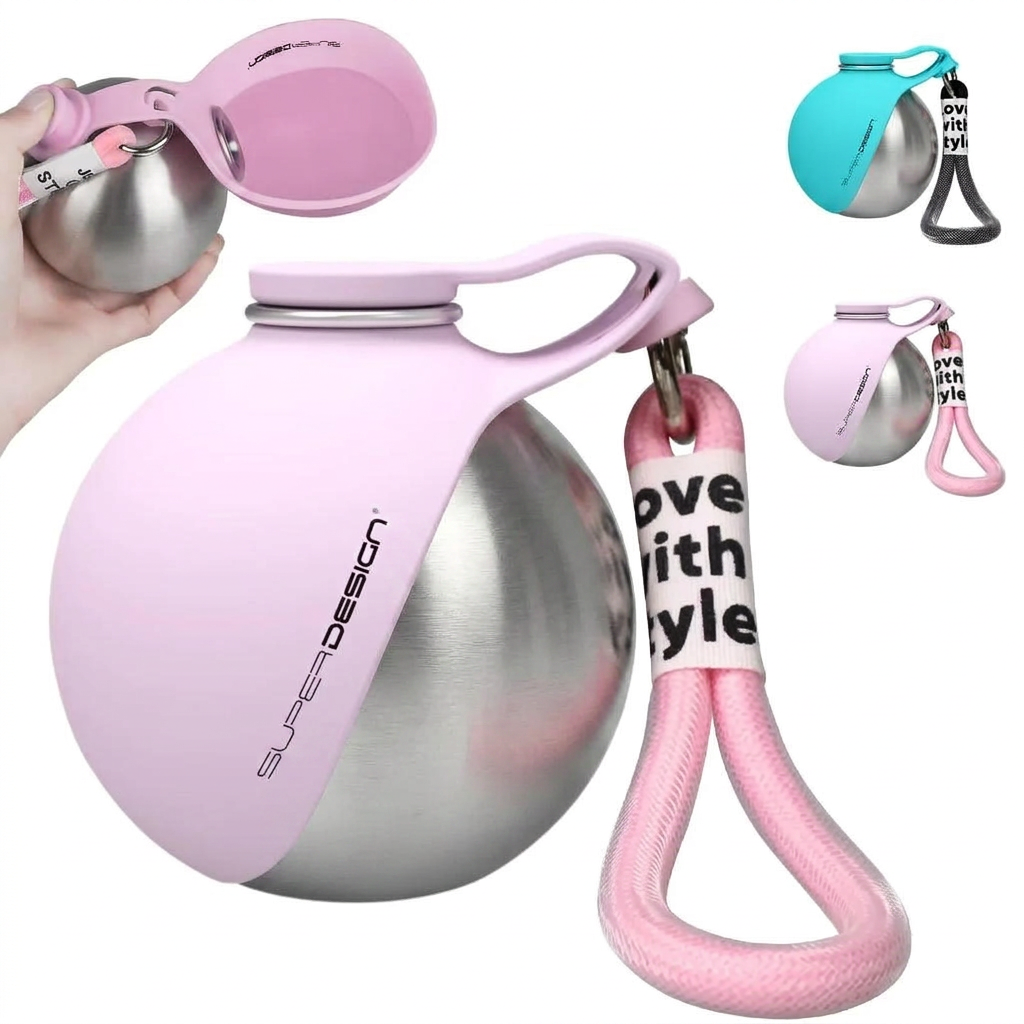 WalkSip 2-in-1 Portable Dog Water Bottle for Dogs