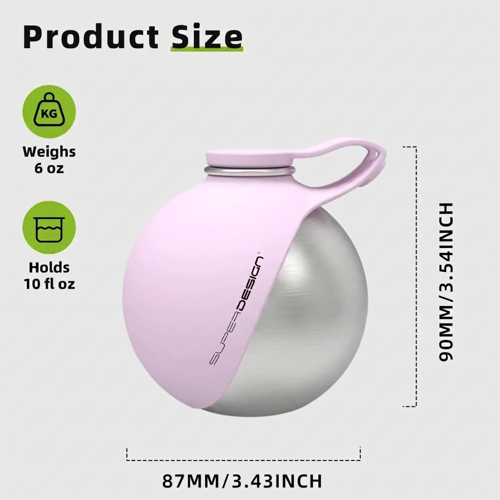 WalkSip 2-in-1 Portable Dog Water Bottle for Dogs